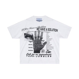 Jungles Jungles | Solutions Tee | White | SS-SOL-WHT