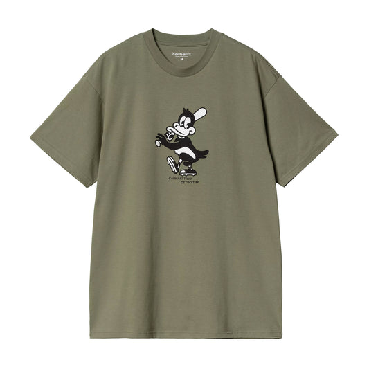 Carhartt S/S Home Run T-Shirt Dollar Green I034712.667XX