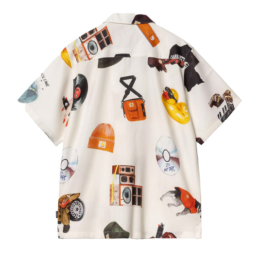 Carhartt S/S Jacob Rochester Shirt Jacob Rochester Print/Wax I034574.2UKXX