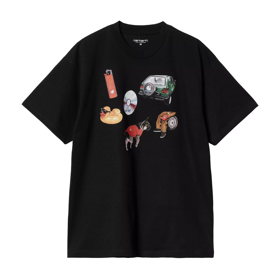 Carhartt S/S Jacob Rochester T-Shirt Black I034780.89XX
