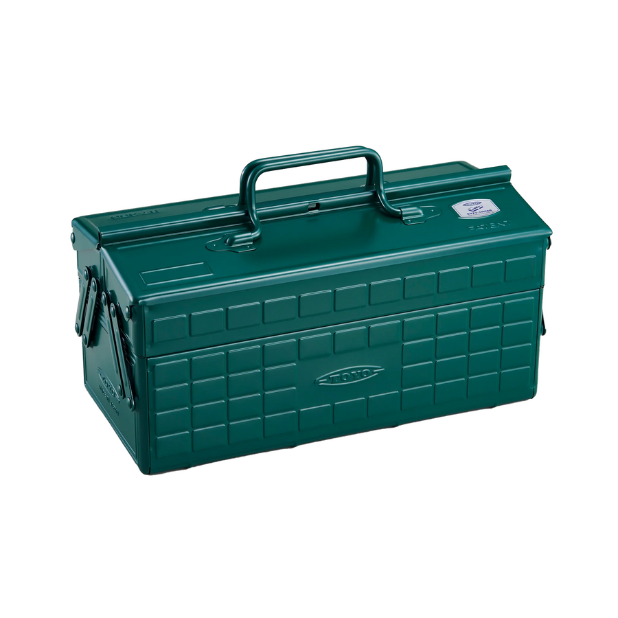 Toyo Steel Cantilever Toolbox ST-350 AG Antique Green