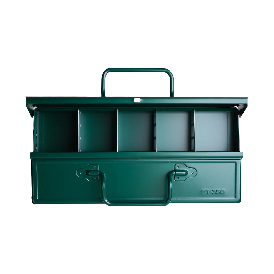 Toyo Steel Cantilever Toolbox ST-350 AG Antique Green