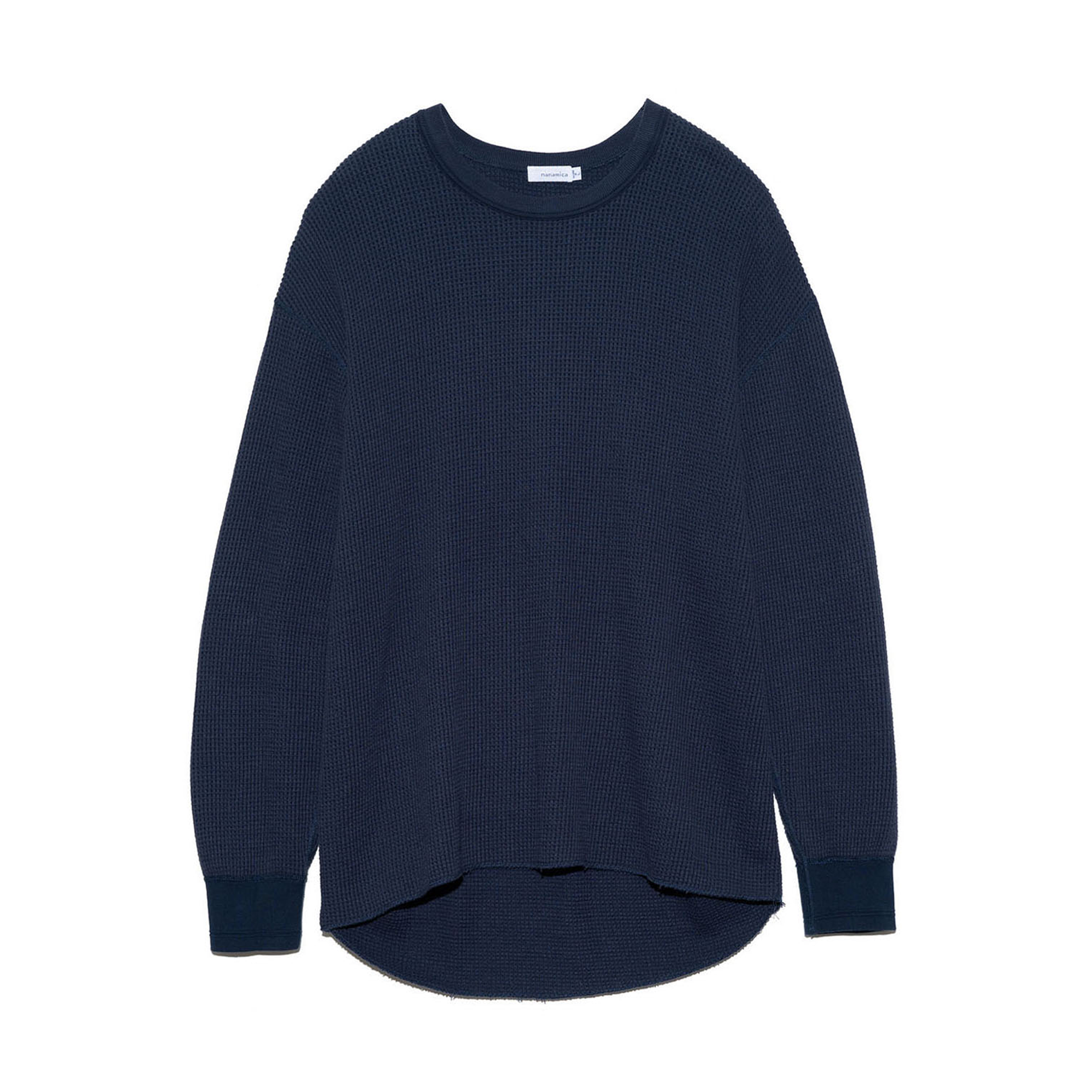 Nanamica Crew Neck LS Thermal T-Shirt Navy