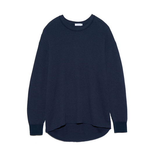 Nanamica Crew Neck LS Thermal T-Shirt Navy