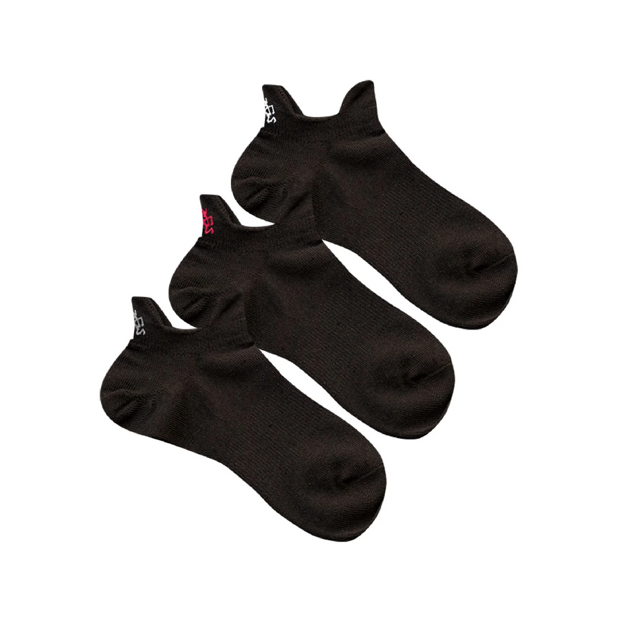 Gramicci Basic Sneaker Socks 3Pack Black