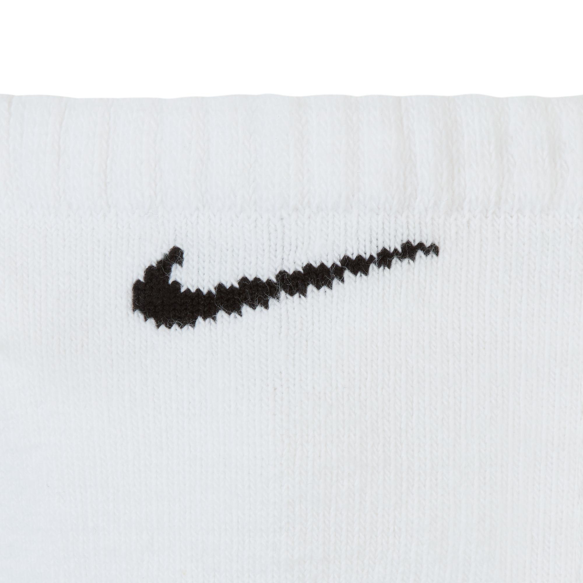 Nike Everyday Cushioned Training No/Show Socks (3 Pairs) White/Black SX7673-100