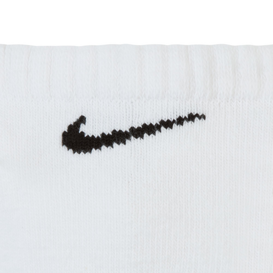 Nike Everyday Cushioned Training No/Show Socks (3 Pairs) White/Black SX7673-100