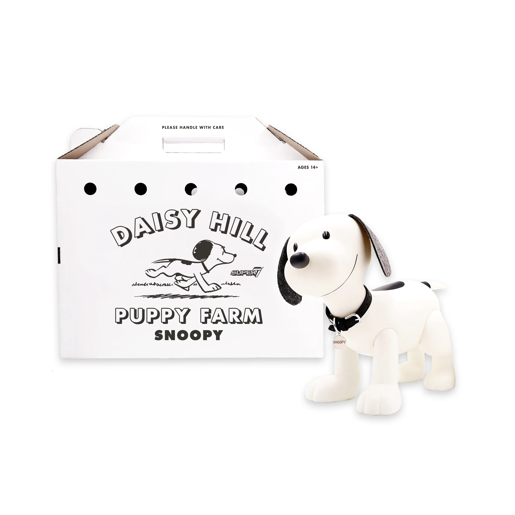 Super7 Peanuts Super Size Snoopy (Charcoal)