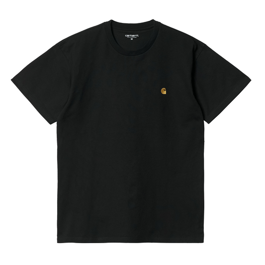 Carhartt WIP S/S Chase T-Shirt Black/Gold