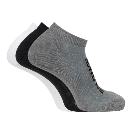 Salomon Everyday Low 3-Pack Black/White/Med Grey Melange LC2087100