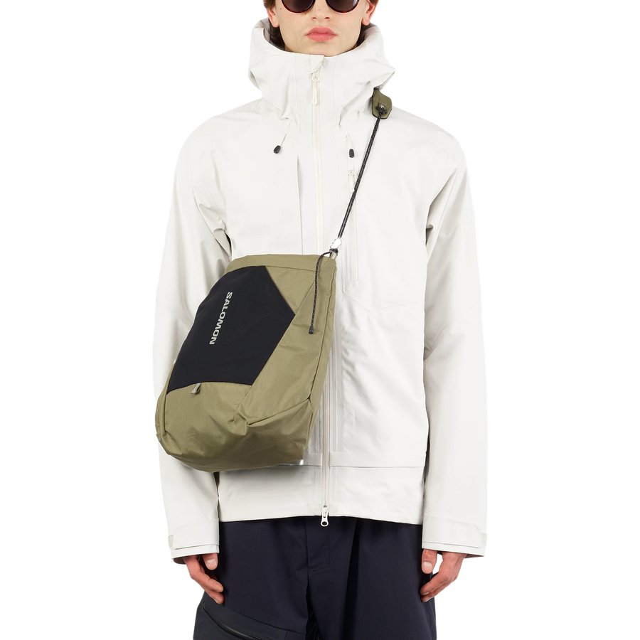 Salomon Packable Tote Bag Martini Olive/Seagrass