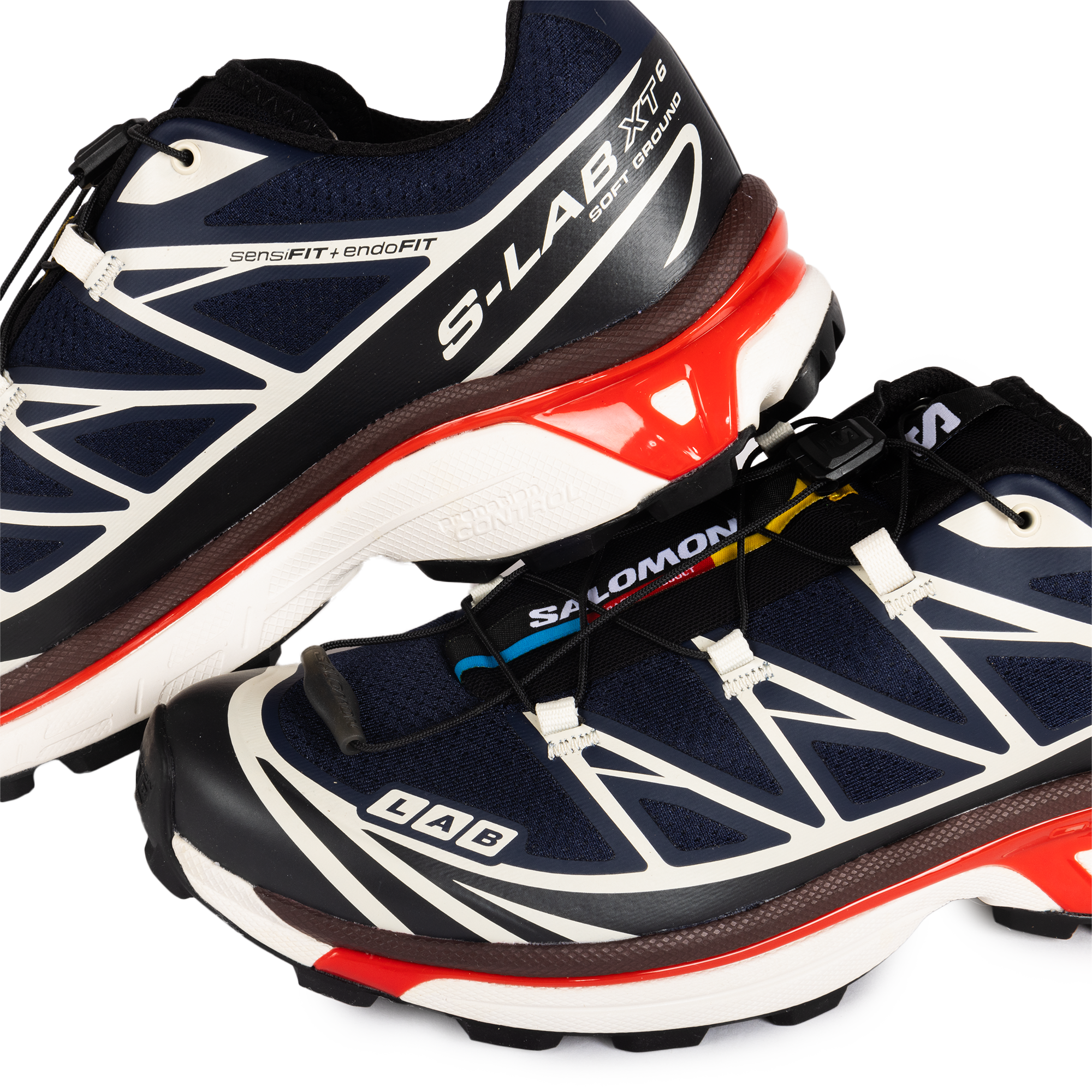 Salomon XT-6 Maritime Blue/Black/Fiery Red L49105400
