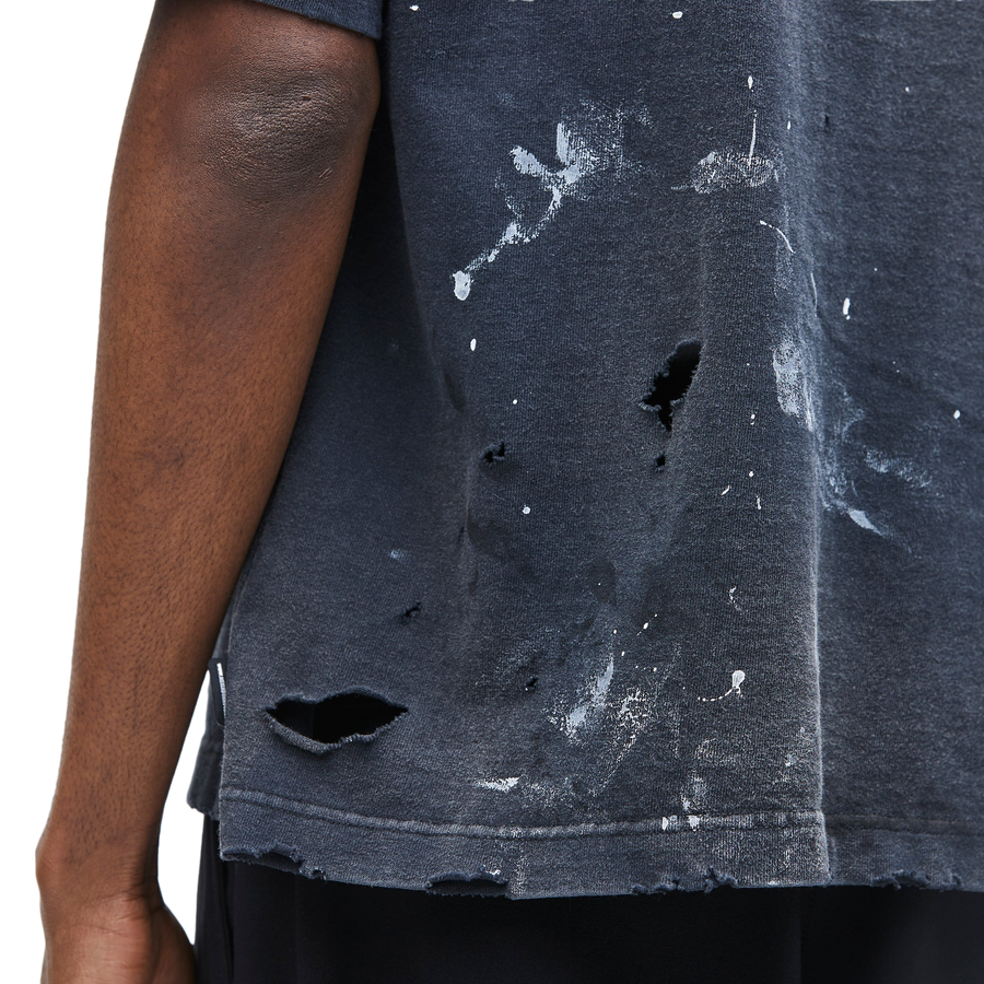 Neighborhood Savage Crewneck-P S/S Black