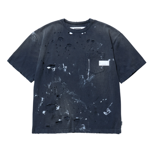 Neighborhood Savage Crewneck-P S/S Black