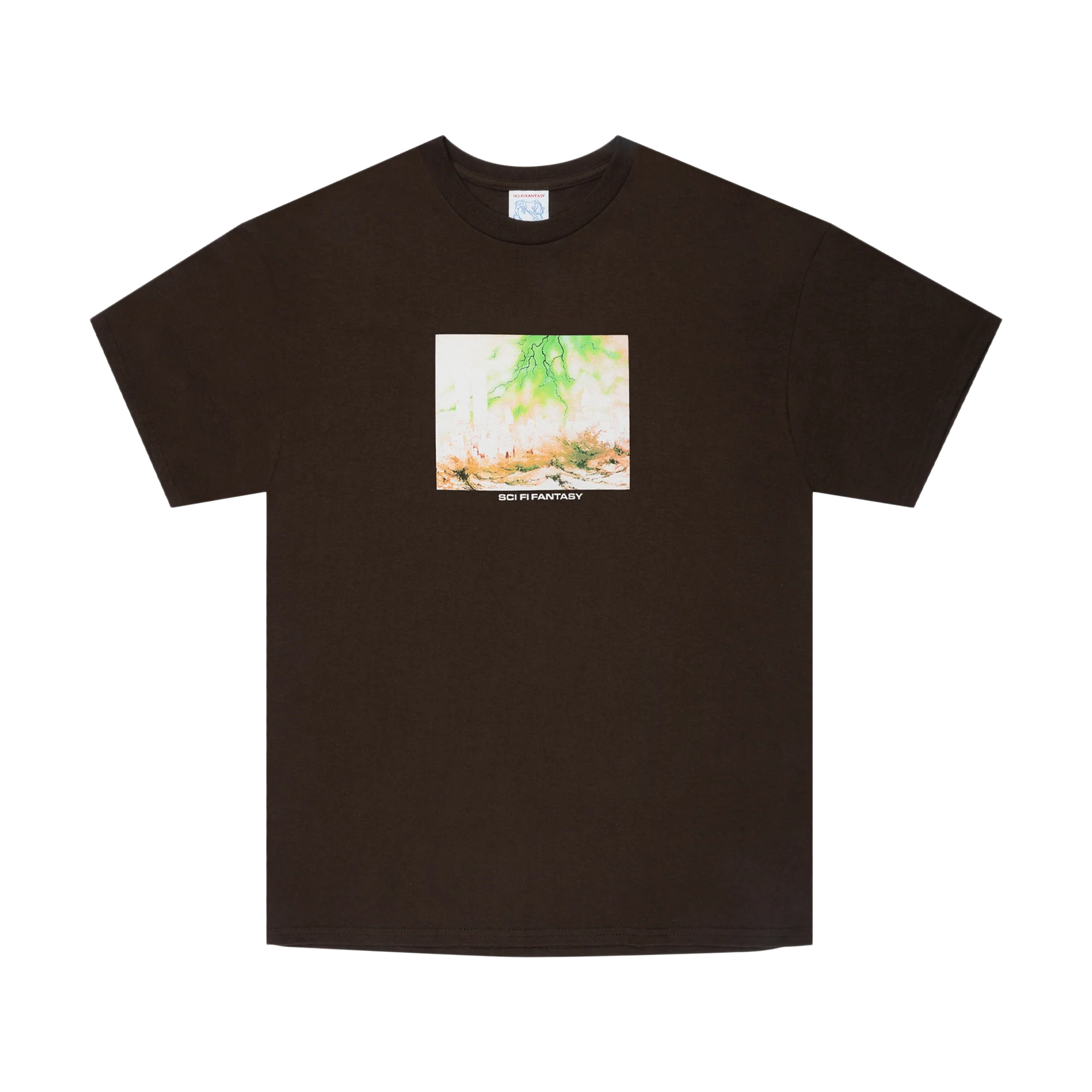 Sci-Fi Fantasy Apocalypse T-Shirt Dark Chocolate