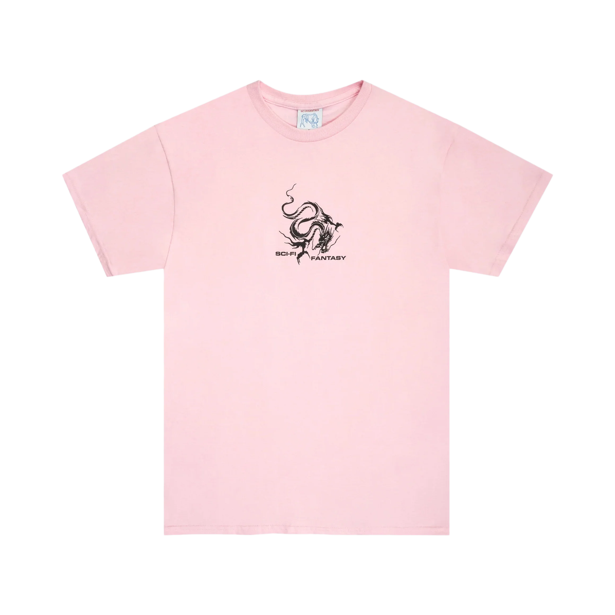 Sci-Fi Fantasy Dragon T-Shirt Light Pink