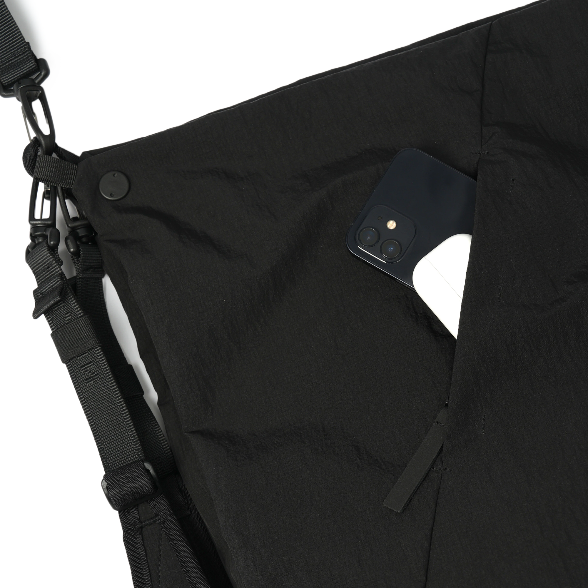 Sealson TE-25101 3-Way Messenger Bag Black