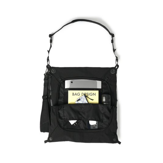 Sealson TE-25101 3-Way Messenger Bag Black