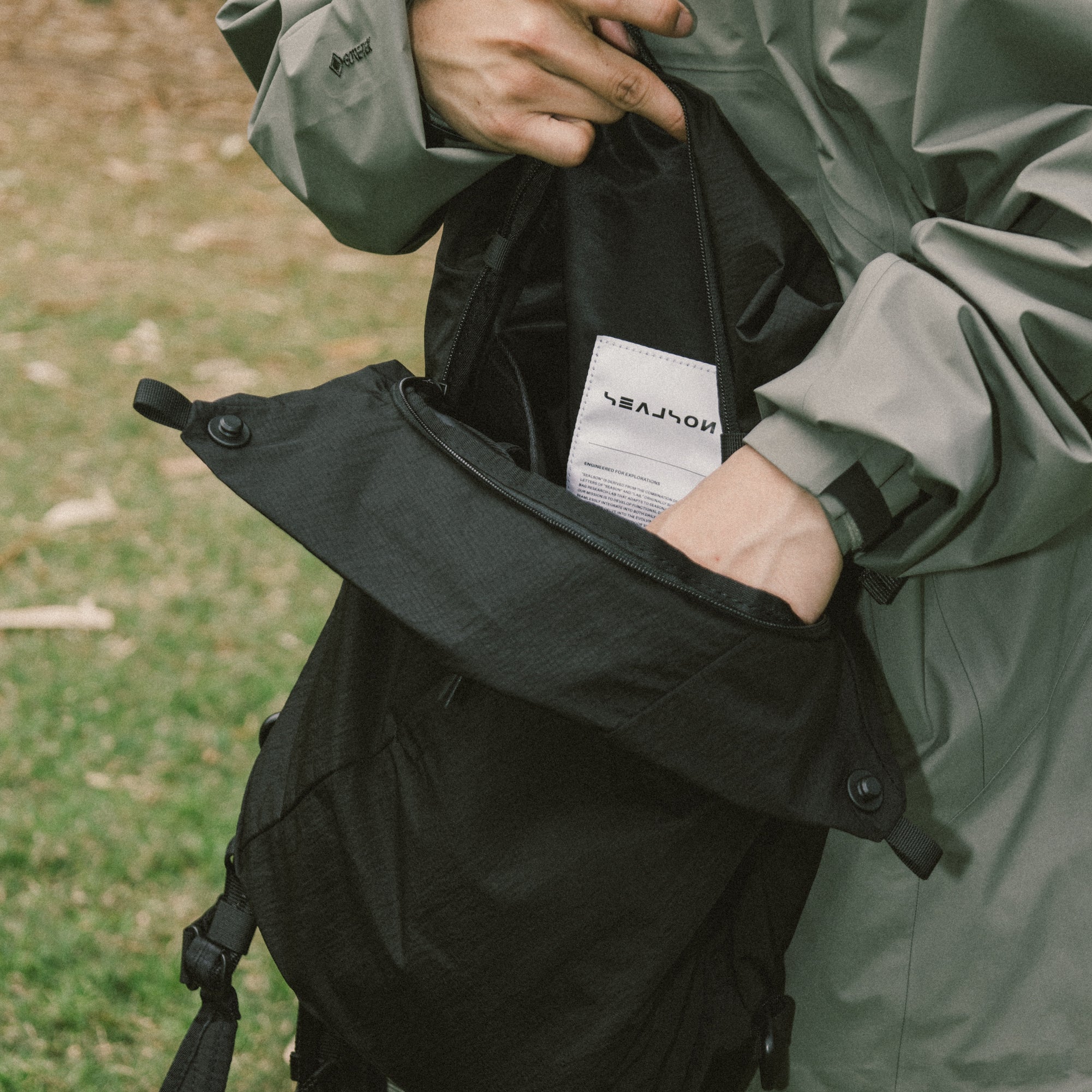 Sealson 3-Way Messenger Bag TE-S Black