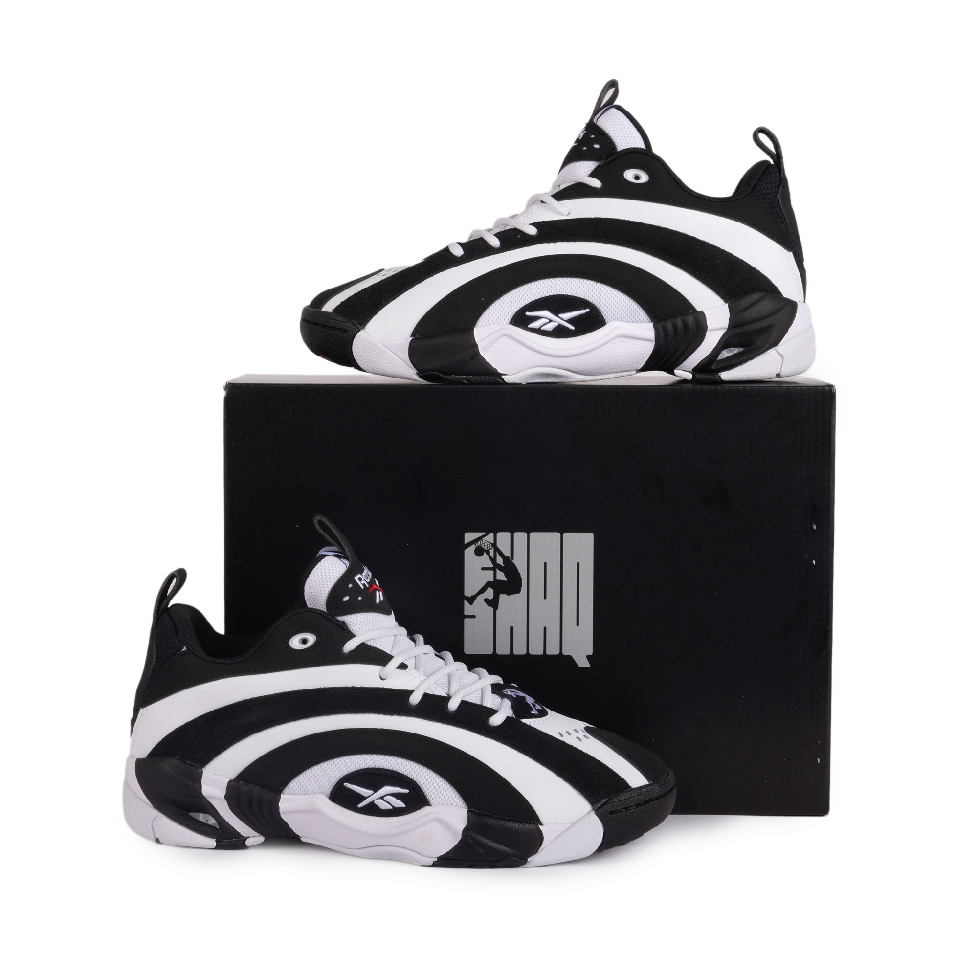 Reebok Shaqnosis Low White/Black/Vector Red