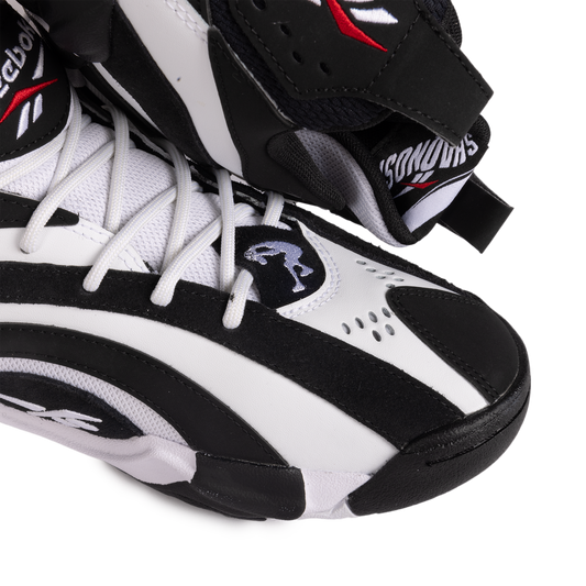 Reebok Shaqnosis Low White/Black/Vector Red