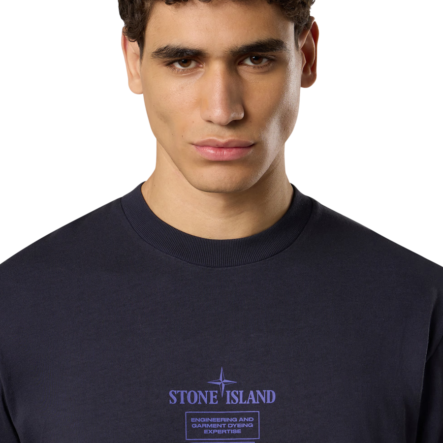 Stone Island Short Sleeve T-Shirt 2100037 Ink