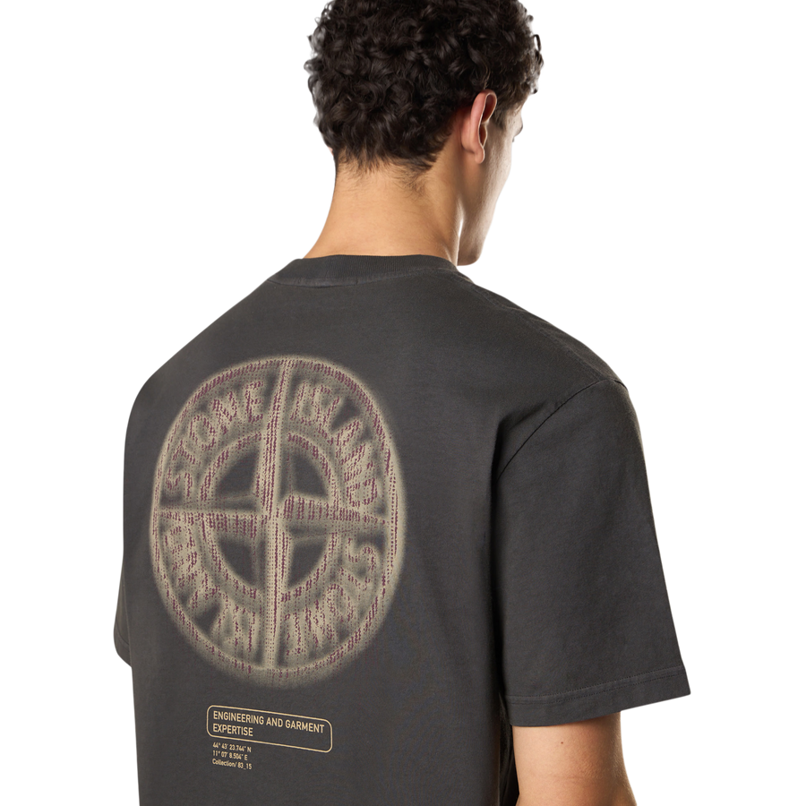 Stone Island Short Sleeve T-Shirt 2100037 Lead Grey