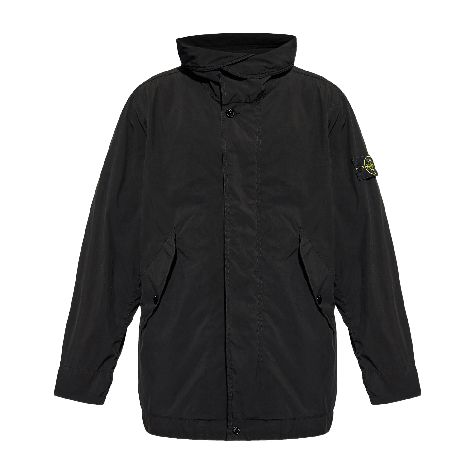 Stone Island Short Parka Black K1S154100029