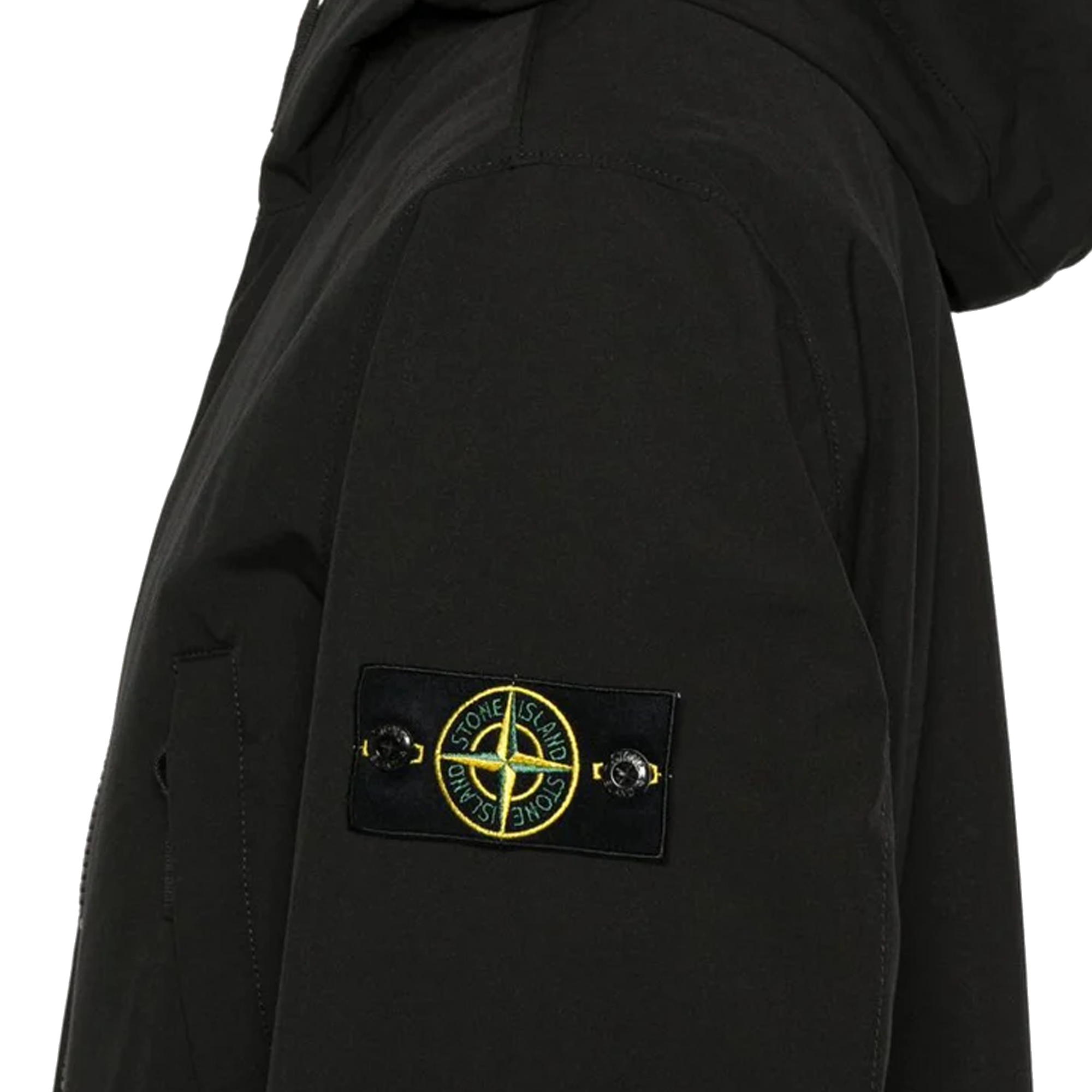 Stone Island Short Parka Black K1S154100029
