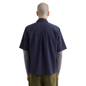 Pseushi Short Sleeve Shirt Navy