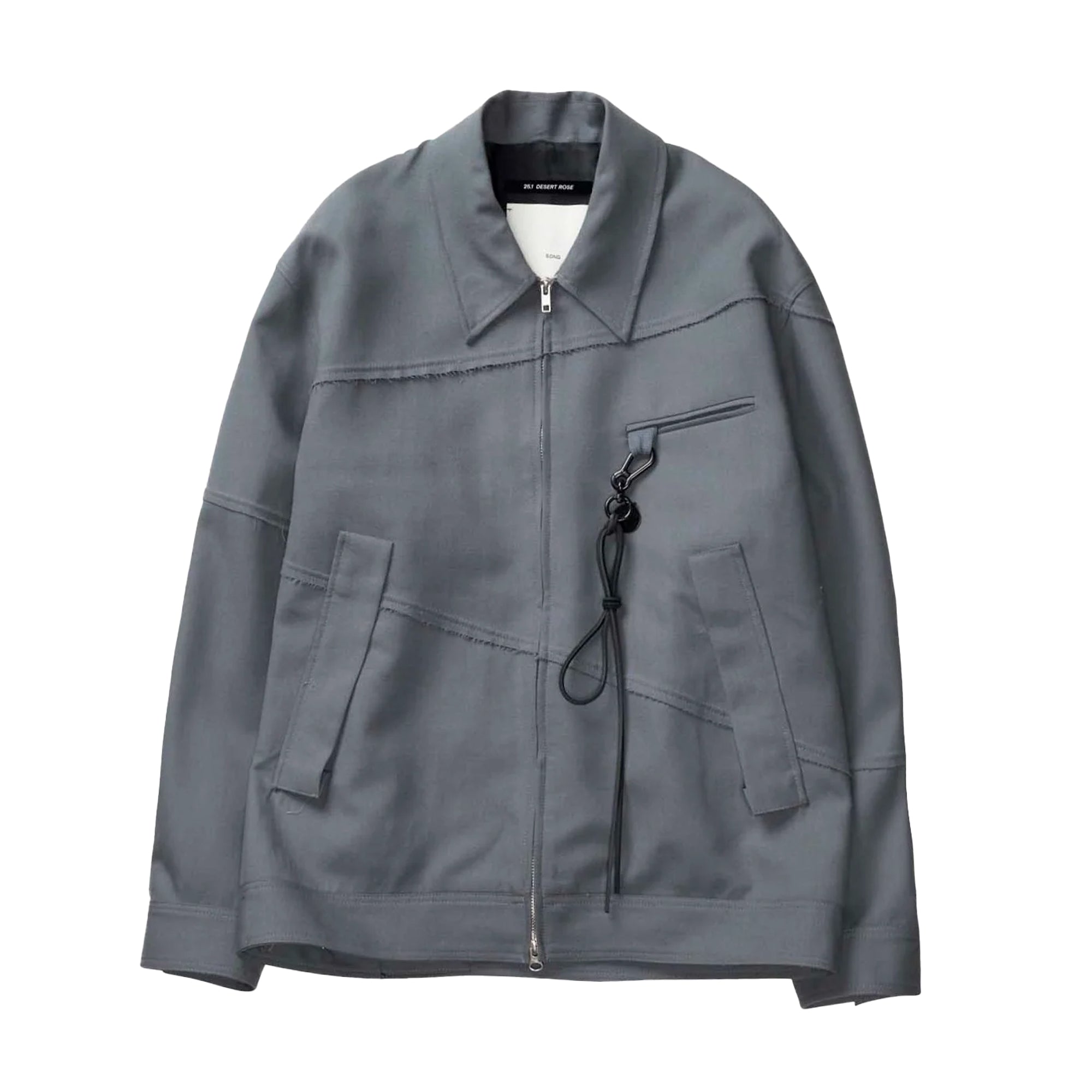 Song For The Mute "Slash" Coach Jacket Grey