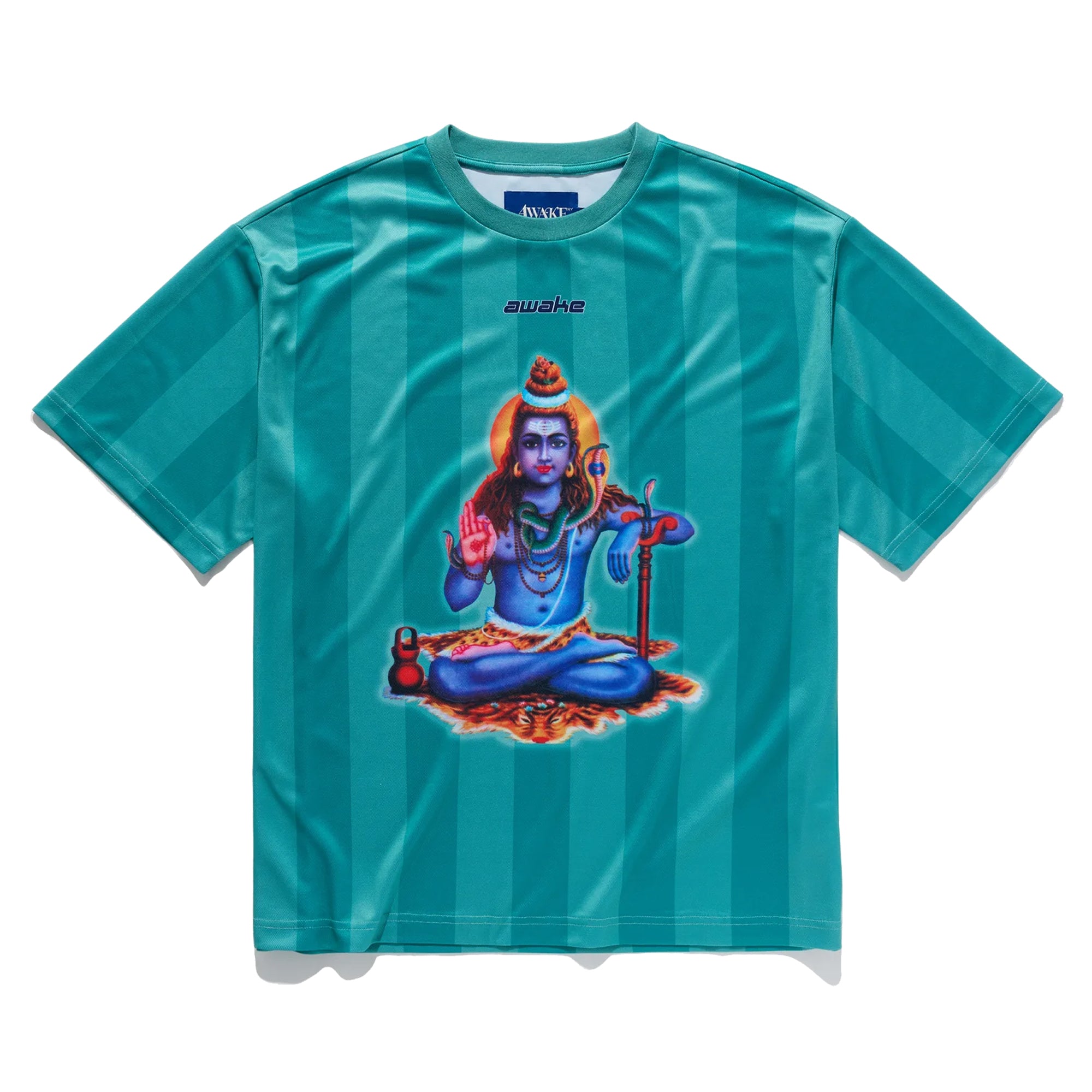 Awake NY Soccer Jersey Short-Sleeve Top Green