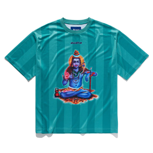 Awake NY Soccer Jersey Short-Sleeve Top Green