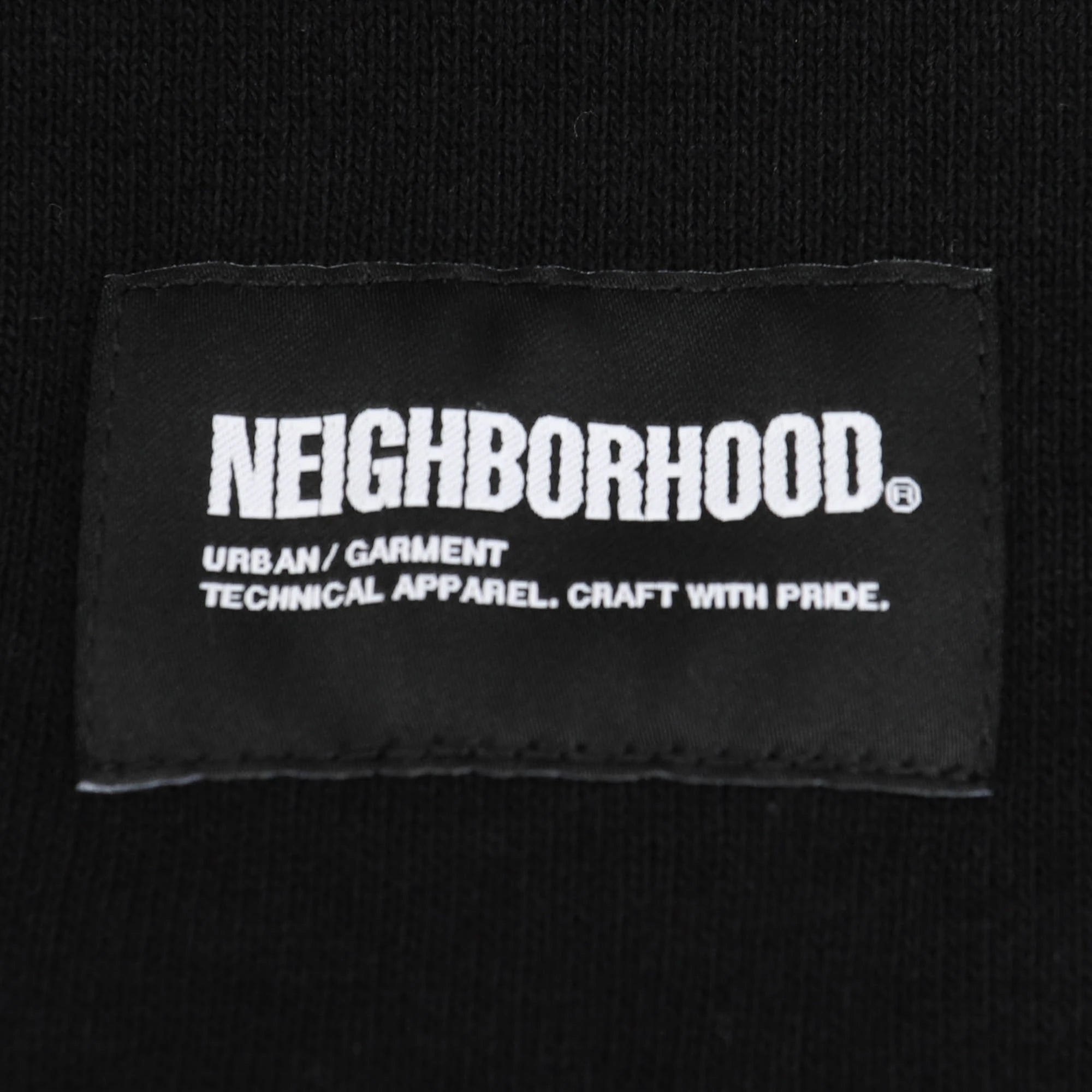Neighborhood Solid Sweat Hoodie L/S Black