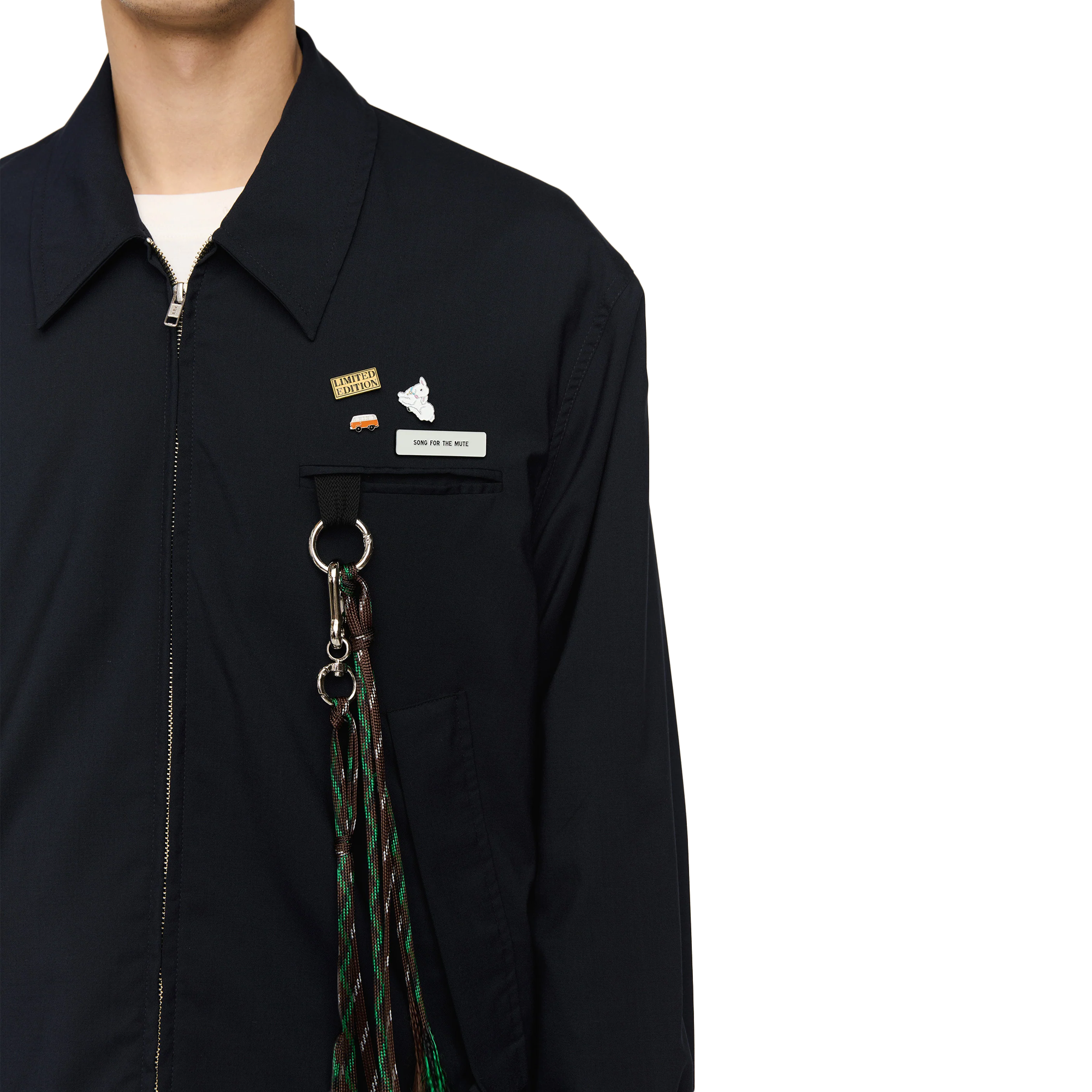 Song For The Mute Coach Jacket Navy