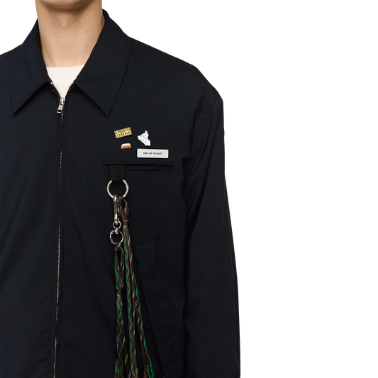 Song For The Mute Coach Jacket Navy
