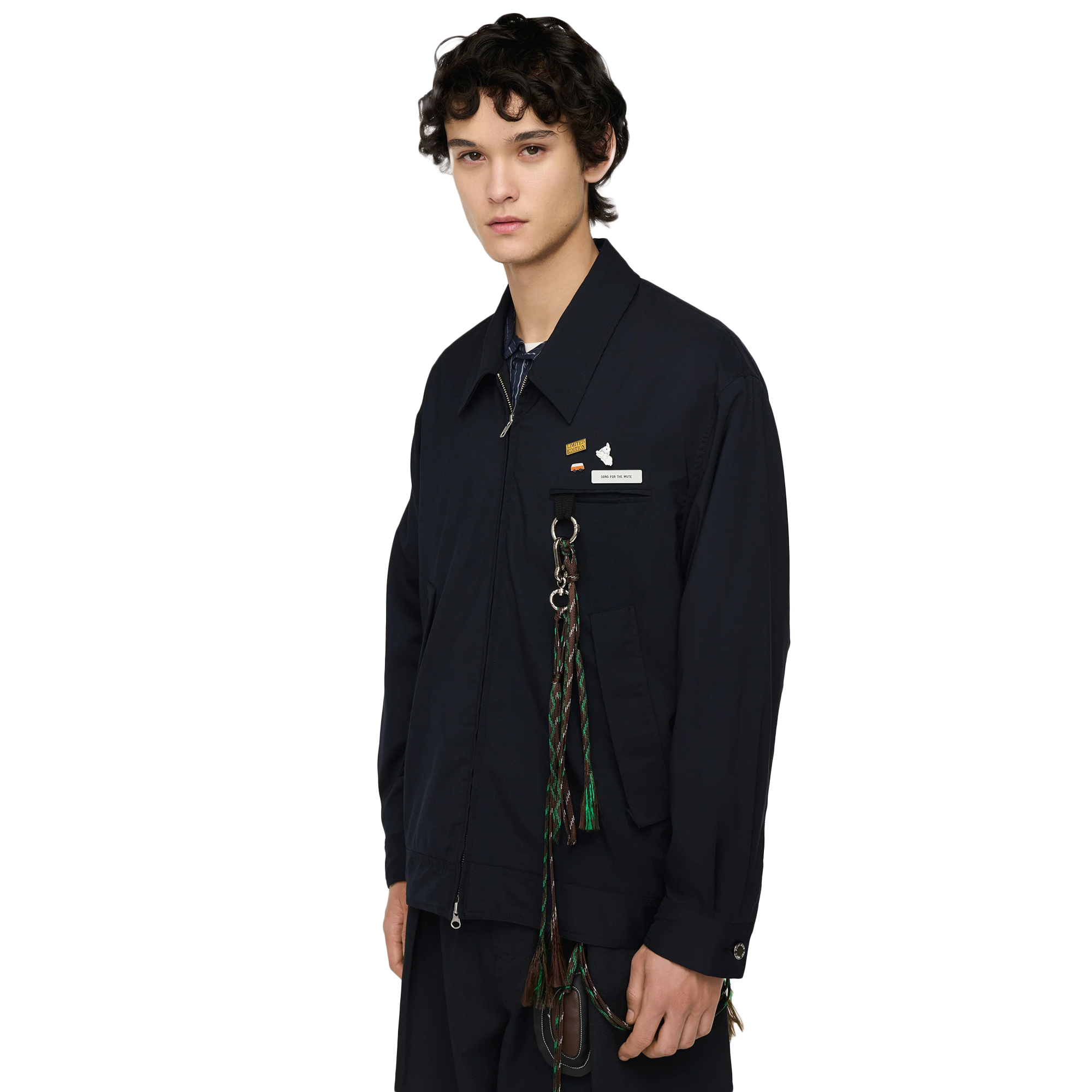 Song For The Mute Coach Jacket Navy