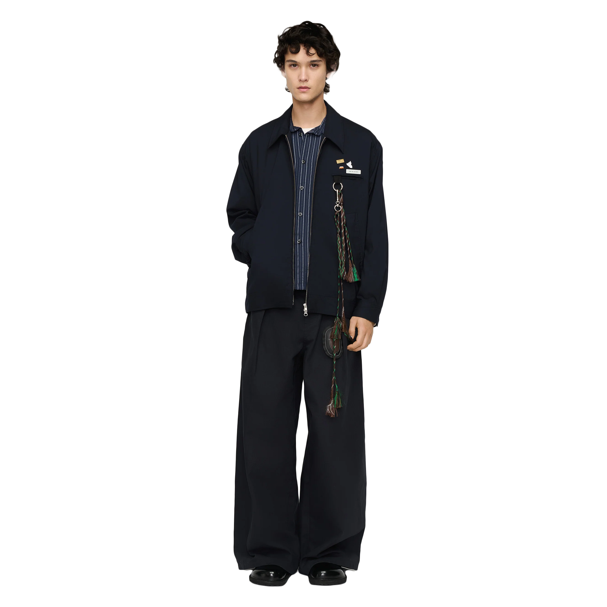 Song For The Mute Coach Jacket Navy