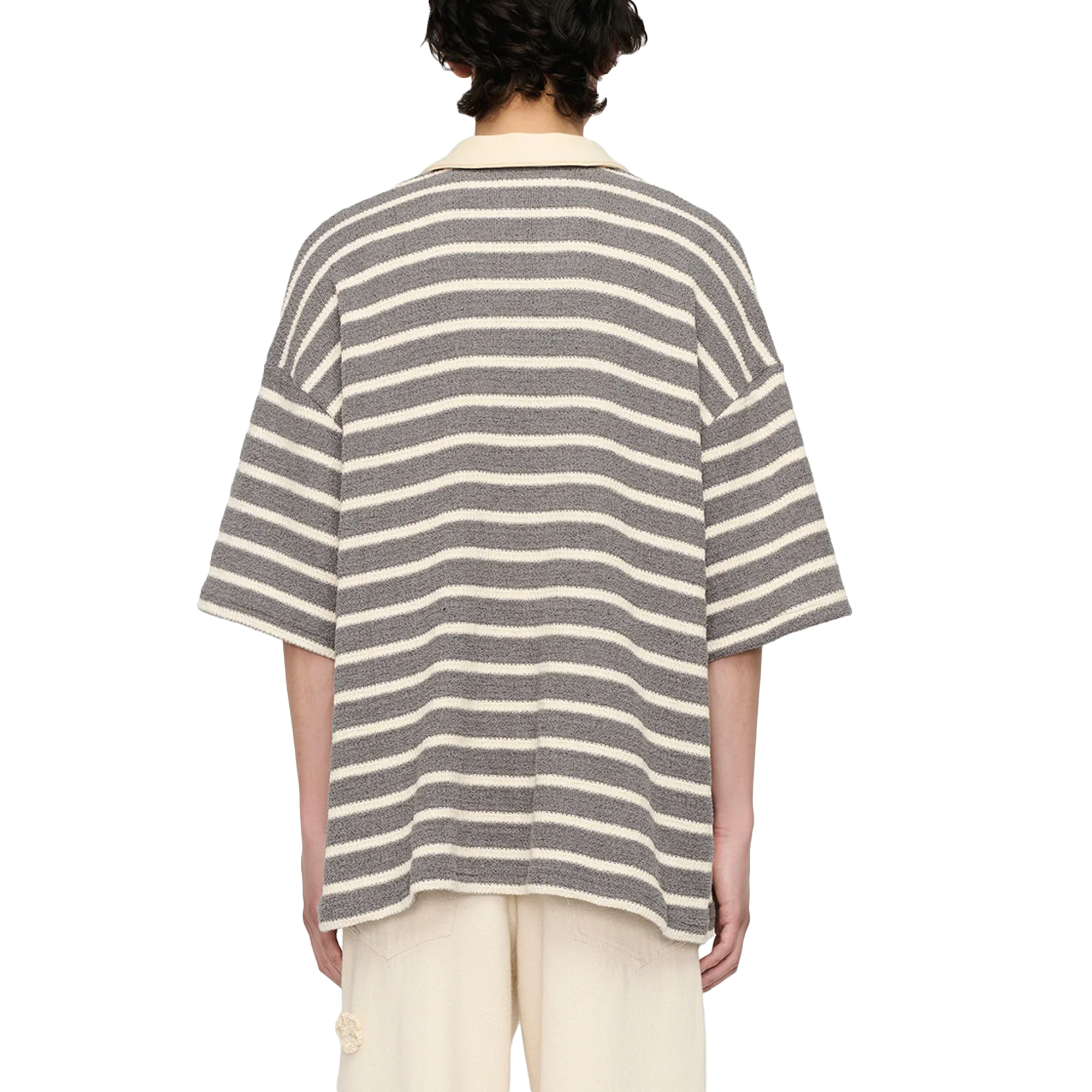 Song For The Mute Gym Polo Grey