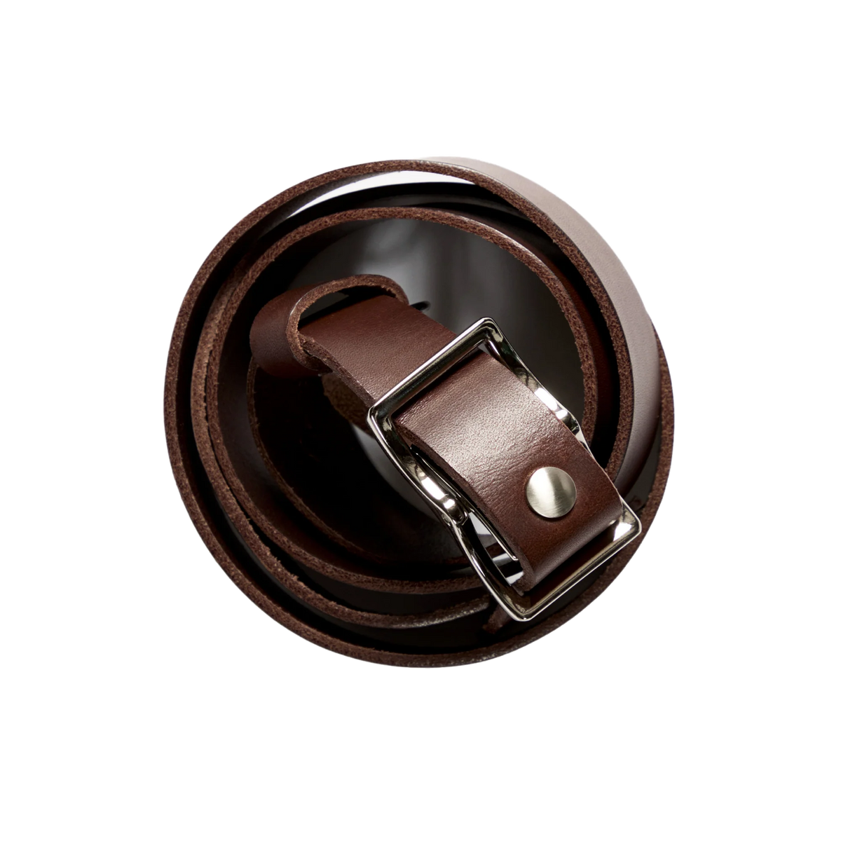 Song For The Mute Leather Belt Brown