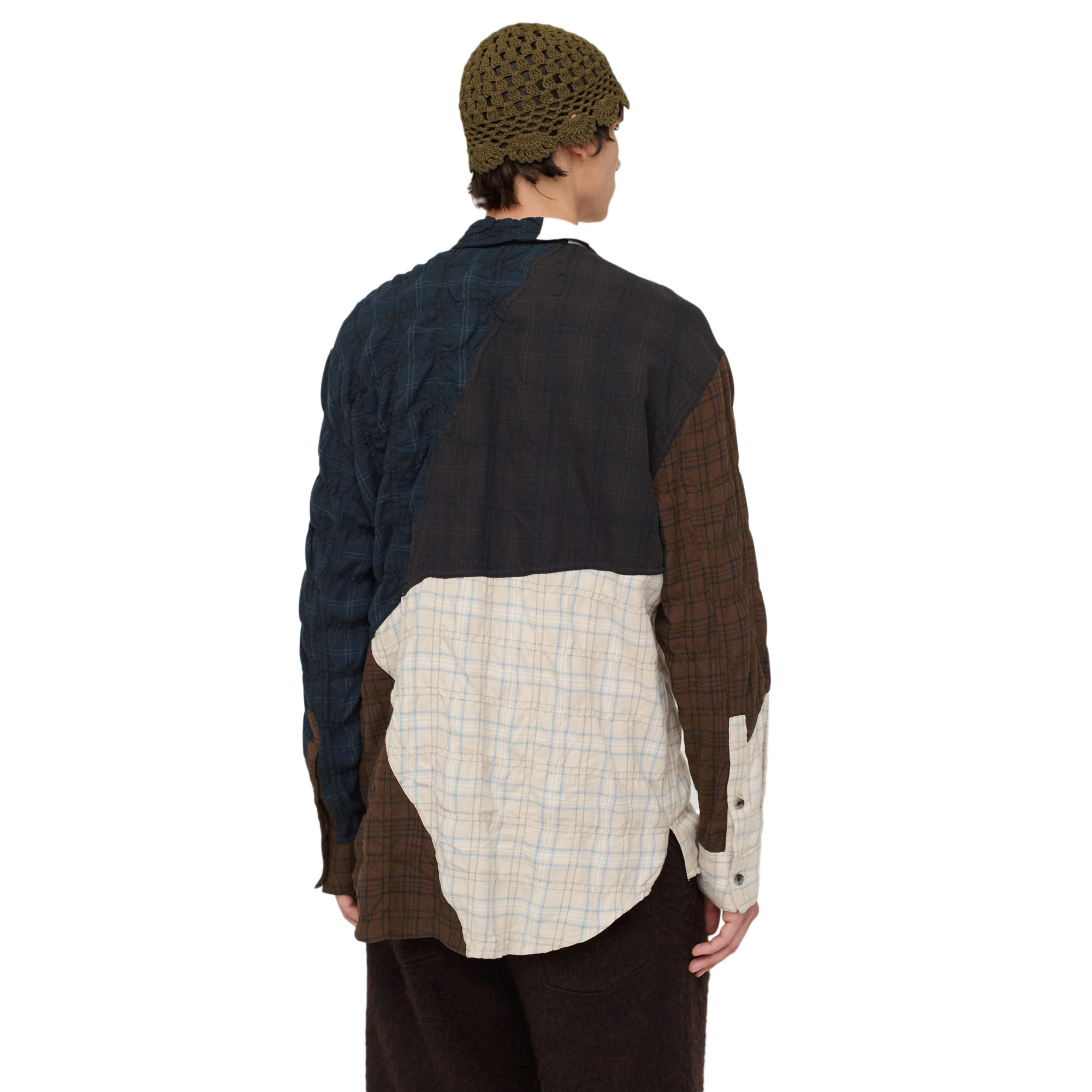 Song For The Mute Long Sleeve Oversized Shirt Multi