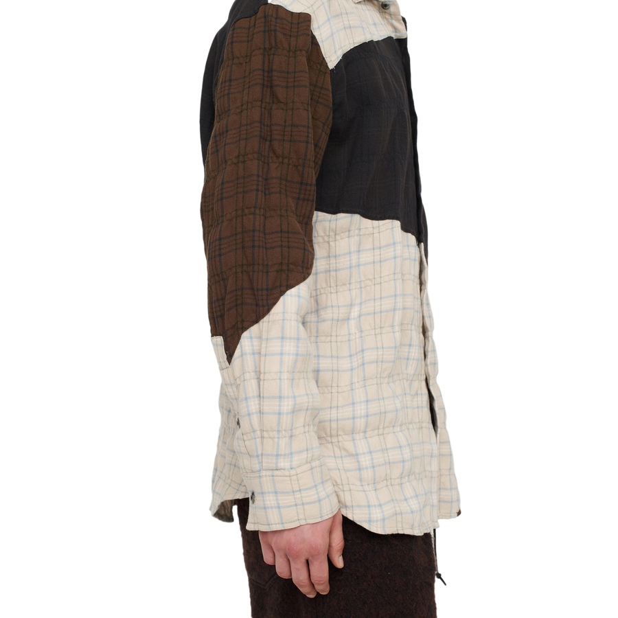 Song For The Mute Long Sleeve Oversized Shirt Multi