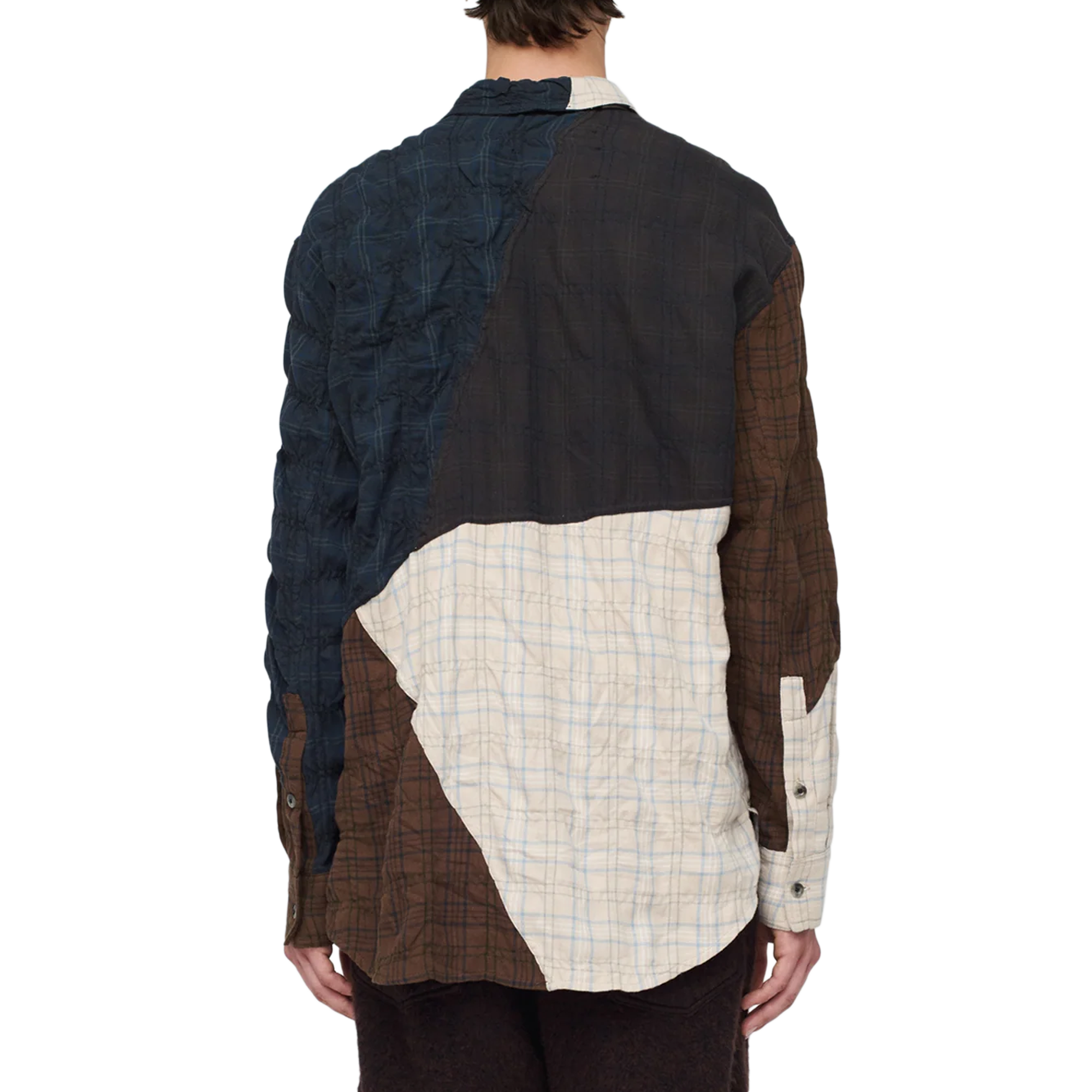 Song For The Mute Long Sleeve Oversized Shirt Multi