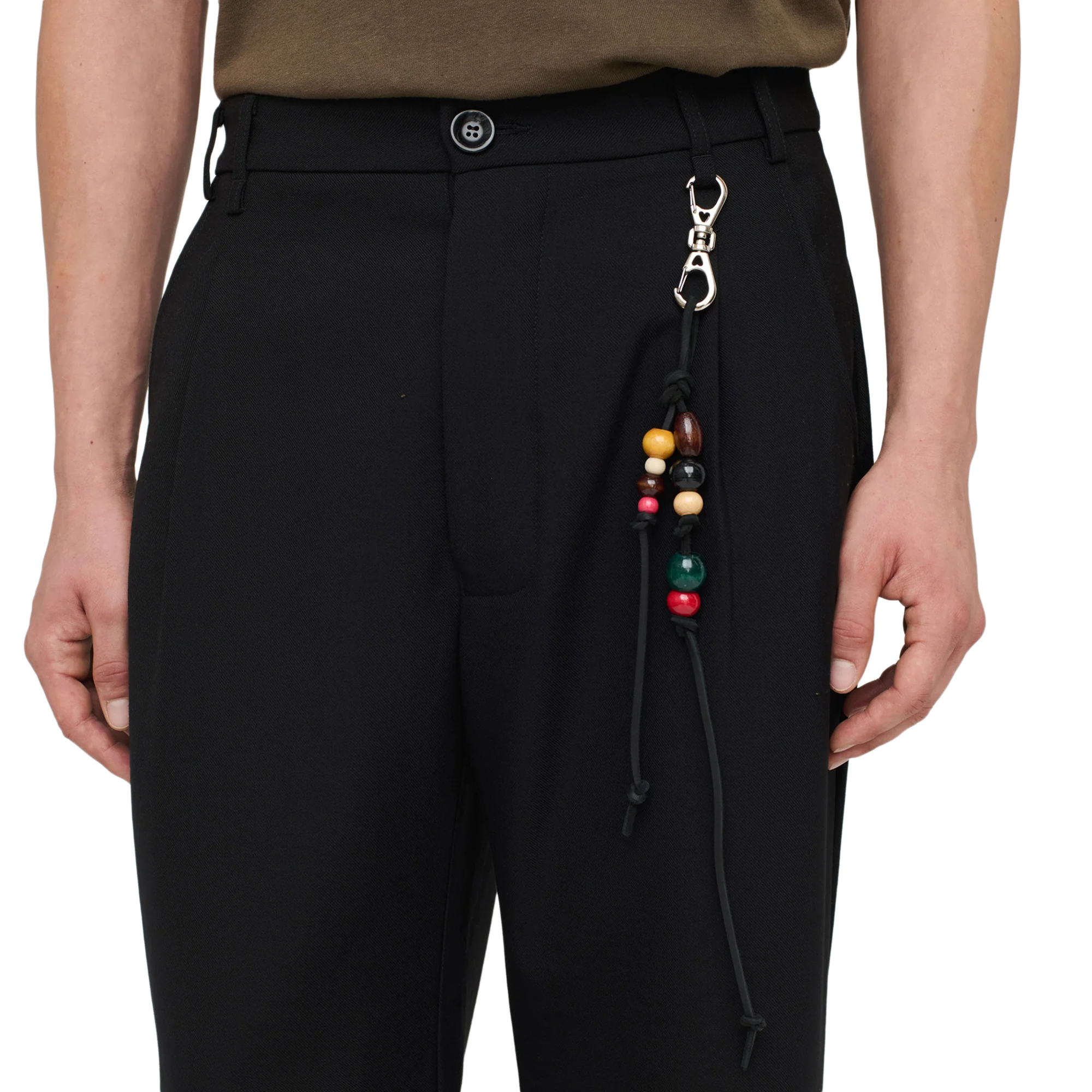 Song For The Mute Loose Pleated Pant Black