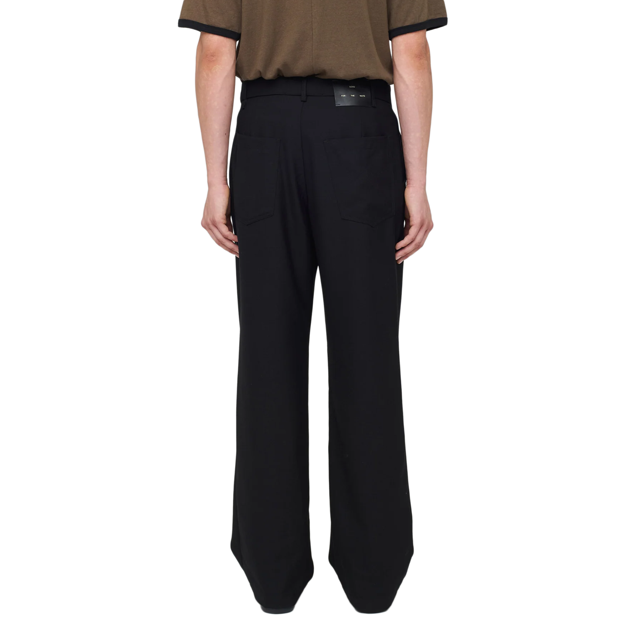 Song For The Mute Loose Pleated Pant Black