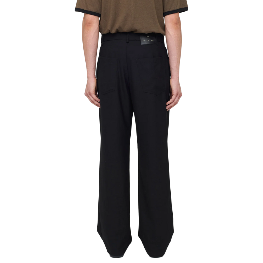 Song For The Mute Loose Pleated Pant Black