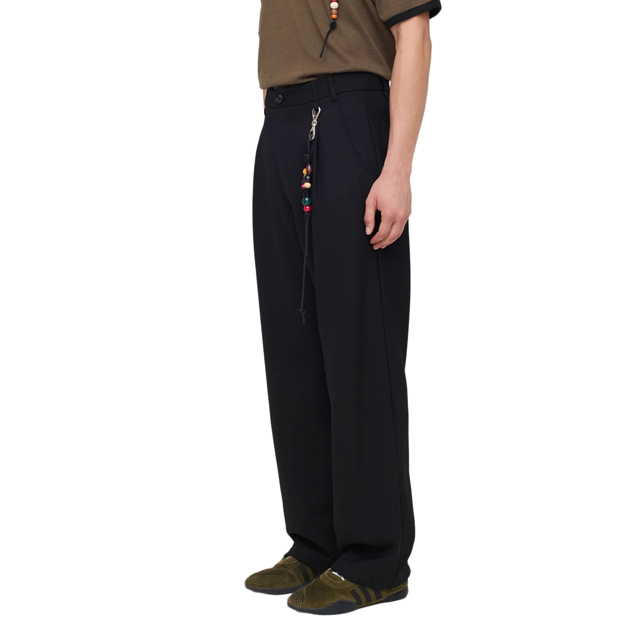 Song For The Mute Loose Pleated Pant Black