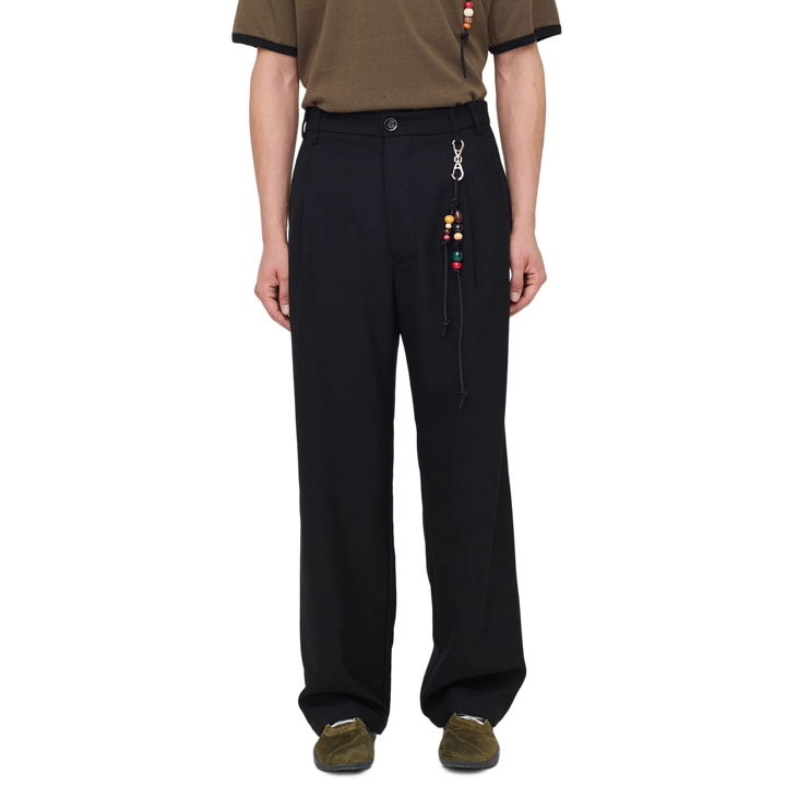 Song For The Mute Loose Pleated Pant Black