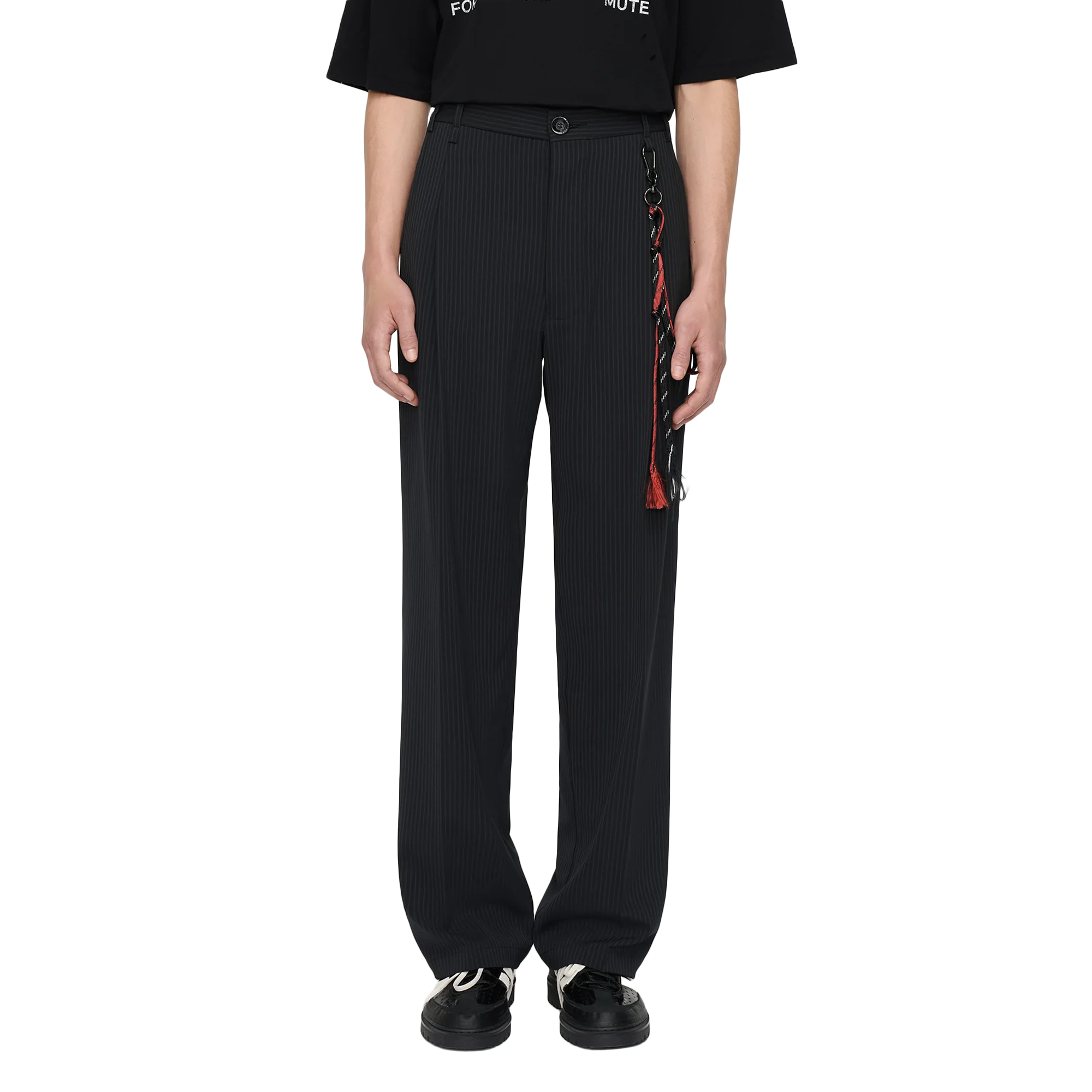 Song For The Mute Loose Pleated Pant Navy