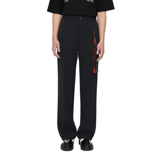 Song For The Mute Loose Pleated Pant Navy
